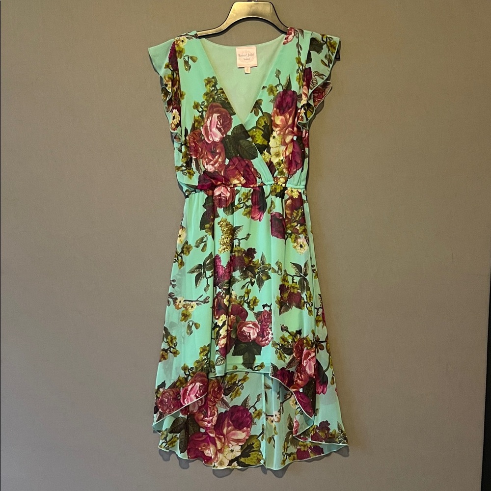 ☀️ Romeo & Juliet Couture Floral Midi Dress